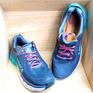 Hoka One One Arahi 2 Womens Blue Shoes